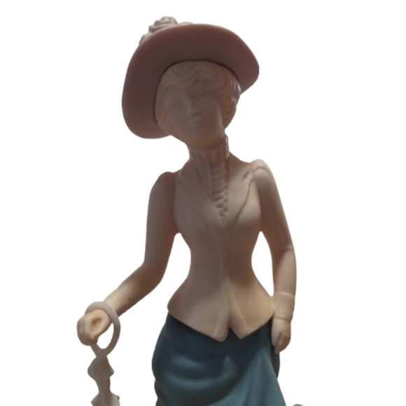 VINTAGE AVON Victorian 70s On The Avenue Topaze Cologne Decanter Perfume Bottle - Picture 9 of 11